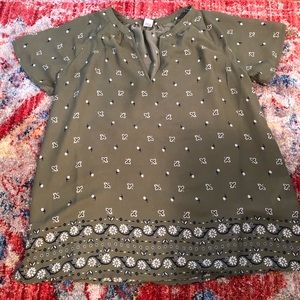 Old Navy Bandana Print Tunic XS